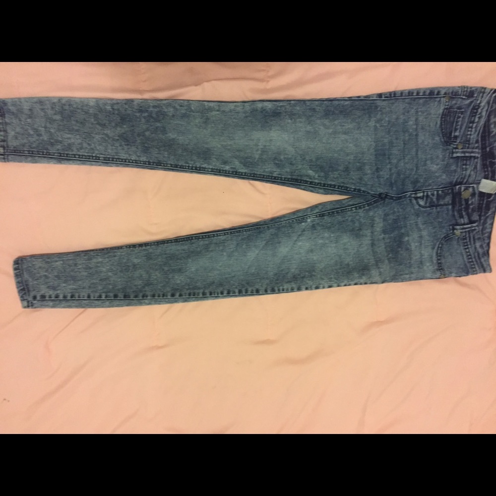 Faded jeans
